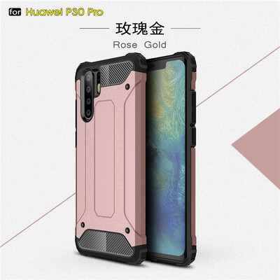 

Goowiiz Phone Case For Huawei P30P30 ProMate 20X King Kong Armor Fashion Bumper PC TPU Prevent falling