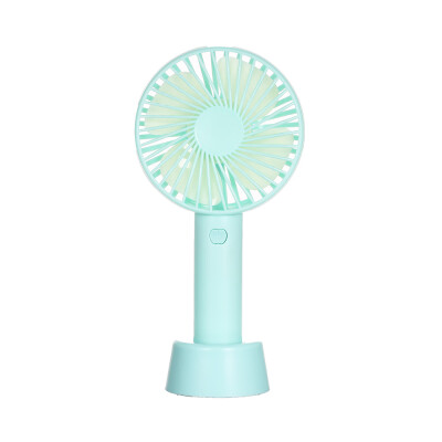 

Portable Mini Handheld Fan with Stand Cradle USB Wind Blower 3 Speed Setting for Indoor&Outdoor Activities White