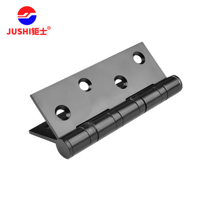 

Gentle jushi stainless steel thickened flat hinge mute bearing door hinge 4 inch black 2 only HY158-5