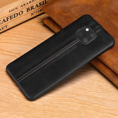 

Luxury Genuine Leather Cover For Huawei Mate20 Lite Back Case for Huawei Mate20 Retro Mobile Phone case For Mate20 Pro Mate20X