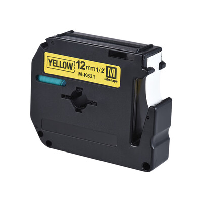 

Black on White Label Tape Compatible for Brother PT-65PT-70PT80 Label Printer 12mm 8m