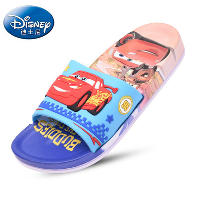 

DISNEY Disney Childrens Sandals&Slippers Cartoon Boys Comfortable Bathroom Home Slippers in Childrens Ocean Blue 30 yards 5064