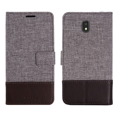 

Goowiiz Phone Case For Samsung Galaxy J3 J330 J3 ProJ5 J530 J5 ProJ7 J730 J7 Pro 2017 European Fashion Canvas Leather Wallet