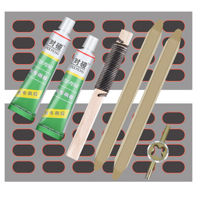 

SolarStorm bicycle tire repair film glue mountain bike motorcycle electric car tire repair kit repair cold film