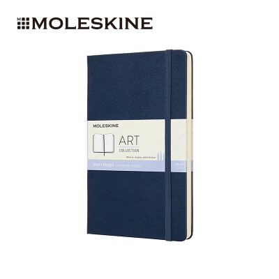 

MOLESKINE art sketch book drawing book travel sketchbook notepad hard surface large white hand account treasure blue 5611