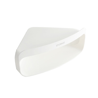 

Bathroom Kitchen Wall mounted Triangular Storage Rack for Corner of Wall