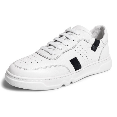 

Golf GOLF simple tie with small holes breathable comfort wrestling leather fashion outdoor mens casual sports shoes GM1809343 white 40