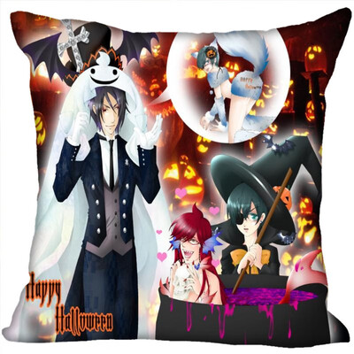 

Black Butler Anime Hot Sale Pillow Case High Quality New Years Pillowcase Decorative Pillow Cover For Wedding Decorative Gifts