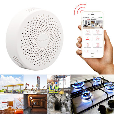 

MESMART ZigBee Home Automation Kit Smart Home HubGas Leak Sensor2xWater Leakage Reminder Detector WiFi Connection APP Control