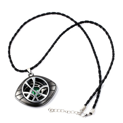 

Doctor Strange Necklace Eye of Agamotto Costume Prop Stone Pendant Exquisite Ornament Retro Necklace