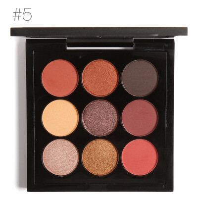 

Portable compact nine-color eye shadow waterproof&durable