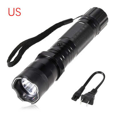 

Outdoor Travel Stun Flashlight Electronic Torch Shockers 16 Million Voltage Rechargeable Stun Flashlight Self Defense Guard Torch