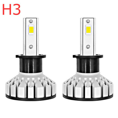 

1pair 12V 80W Car LED Headlight Bulb 6000k Super Bright Automobile Fog Lamp H1 H3 H4 H7 H11 9005 9006 Headlamp auxiliary lights