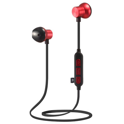 

Cross-border exclusive M12 wireless sports Bluetooth headset Running Metal magnetic card MP3 music headphones