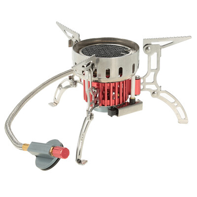 

Outdoor Infrared Camping Stove Ultralight Portable Furnace Collapsible Windproof Gas Stove Mini Burner for Cookout Picnic Hiking B