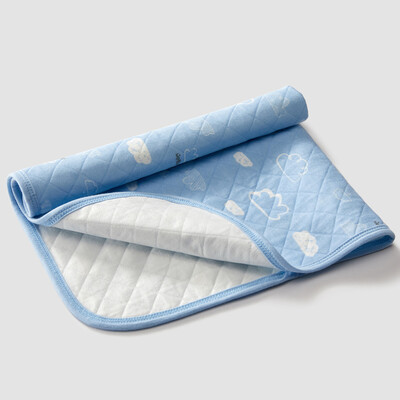 

Welber WELLBER diaper pad baby baby waterproof breathable washable large nursing pad summer cloud models 7050cm