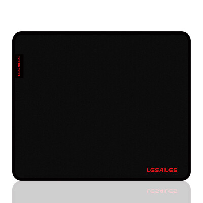 

LESAILES 3002504mm red&black game esports mouse pad medium lock computer keyboard mat