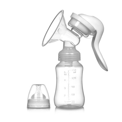 

Manual Suck Breast Enlargement Milk Pump With Feeding Bottle