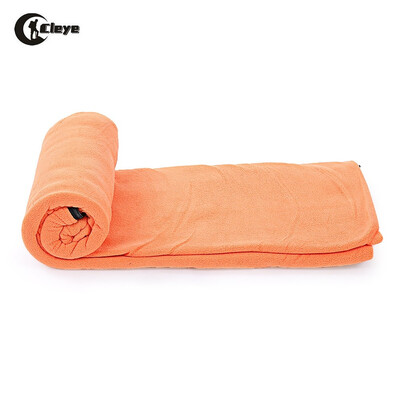 

Outdoor Ultralight Portable Warm Polyester Polar Fleece Sleeping Bag Envelope sleeping bed for Camping Hiking Travel