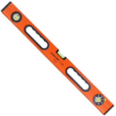

Long Yun LOMVUM professional grade 600mm high precision magnetic level home box three-bubble aluminum alloy ruler decoration measurement tool ruler level