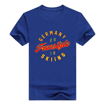 

Freestyle Skiing 2018 Winter Sports Games Short Sleeve T Shirt