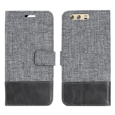 

Goowiiz Phone Case For Huawei P10P10 PlusP10 Lite Fashion Canvas Leather Wallet Full package flip Holder Stand