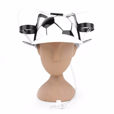 

Drinker Hat Beer&Soda Drinking Hard Hat Helmet Toy Party Prop Guzzler Helmet Drinking Miner Hat With Beer Can Straw Soda Cola