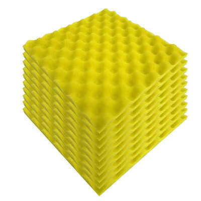 

Recording Studio Soundproof Wedge Foam Video Room Sound Noise Insulation Sponge Wall Deadening