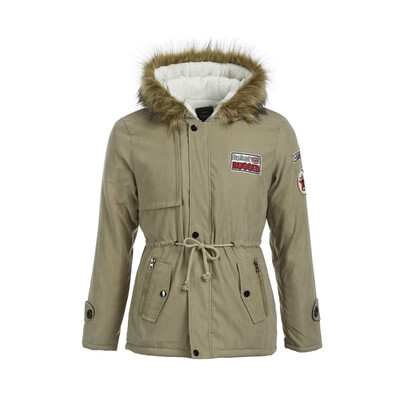 

Fashion Women & Mens Man Warm Jacket Fur Collar Thick Winter Hooded Coat Outwear Parka