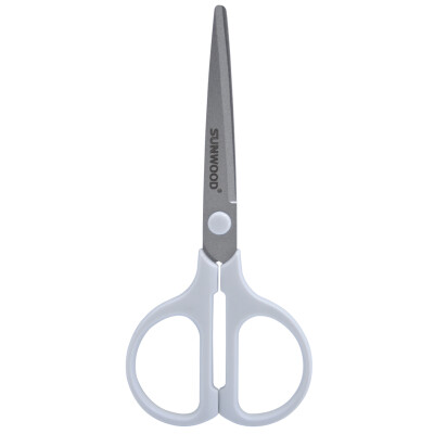 

Sanmu SUNWOOD 156mm Teflon anti-stick rust household office scissors 91931 white