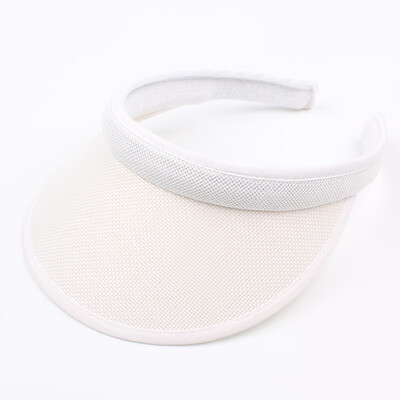 

Kids Summer Sun Visors Cap Empty Top Broad Wide Brim Topless Headband Children Hat Headwear