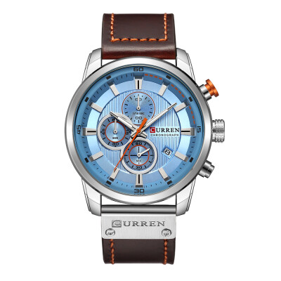 

Curren High Quality Watch Quartz Wrist Analog Digital Leather Fashion Casual Business Men Sports Watches