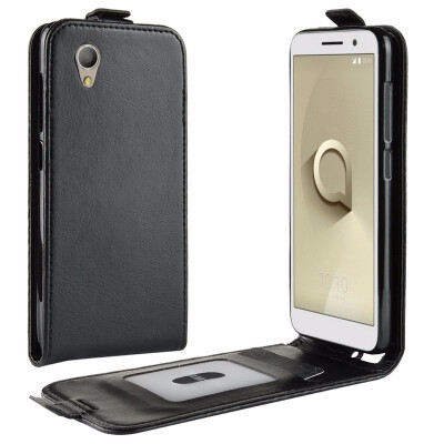 

for alcatel 1 One WIERSS Flip Leather Case for alcatel 1 One Wallet Case Leather Cover Cases Fundas Capa Coque