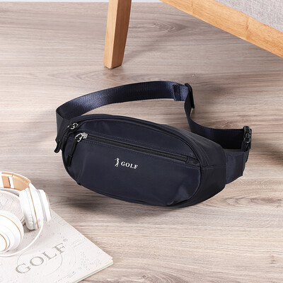 

Golf GOLF fashion pockets multifunctional mens chest bag casual sports Messenger bag large capacity splash-proof shoulder bag D8BV73825S blue