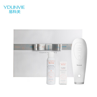 

Yikemei YDUNVIE beauty instrument nano dot matrix rejuvenation beauty instrument Avene hardcover gift box glacier silver suit