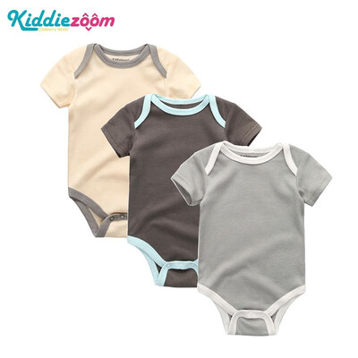 

Baby Girls Clothes Bodysuits Newborn Unicorn Cotton Baby Boys Clothes Rompers Short Sleeve O-Neck Clothing Sets 0-12M 3PCSLot