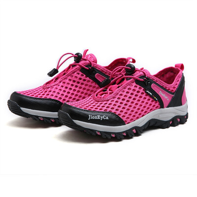 

Summer outdoor climbing single mesh flat bottom breathable lightweight lazy shoes a pedal casual shoes round head womens shoes me