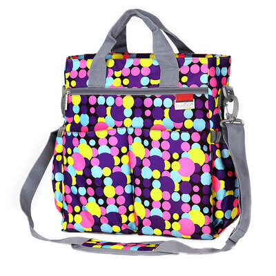 

Baby Diaper Bag Shoulder Bag Handbag Large Capacity Mummy Nappy Nursing Bag Travel for Baby Care Pink