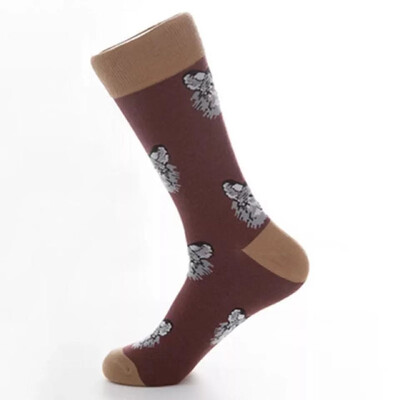 

Aa-shop Men Women 1 Pair Cute Dog Portrait Logo Colorful Socks