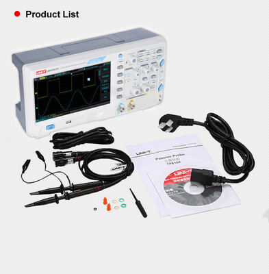 

UNI-T UPO2202CS Ultra Phosphor Oscilloscope 2 Channels 200MHz Bandwidth 1GSs Sampling Rate USB Communication