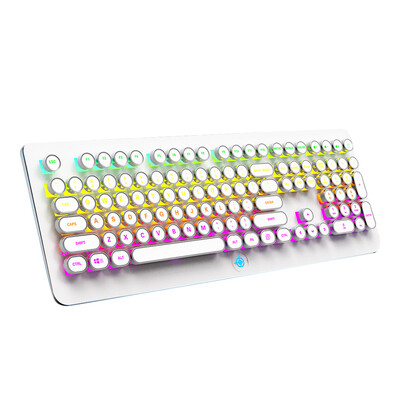 

MAGIC-REFINER MK9 Mechanical Gaming Keyboard USB Wired Backlight Switchable 108 keys Gaming Keyboard for Computer Gamer