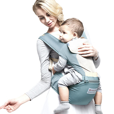 

Babycare breathable multi-function baby sling front hug baby waist stool four seasons baby holding belt 9821 Mansa Red