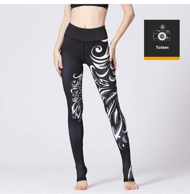 

High waist breathable Foot Stirrup Yoga Leggings Yoga pants