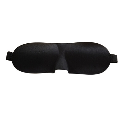 

3D Eyeshade Sleep Eye Mask Cover Soft Night Blindfold with Adjustable Belt Pressure Free Travel Rest Eyepatch