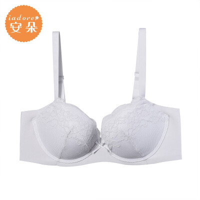 

Embrys An Duo bra sexy lace anti-sag underwear palm rest cup gathered bra female HB0150U gray GRY 70A