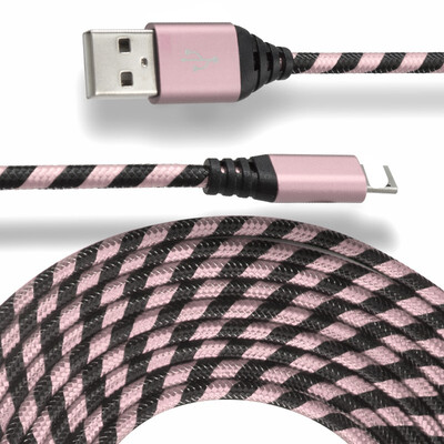 

10FT Lightning Braided Fast Charging Data Cable for iPhone 5 6 7 8 X Xs Max iPad
