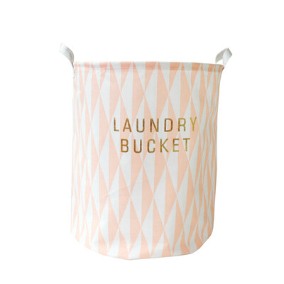 

Fresh Style Dirty Clothes Folding Storage Bucket Large Capacity Water-Resistant Coating Laundry Toy Storage Basket