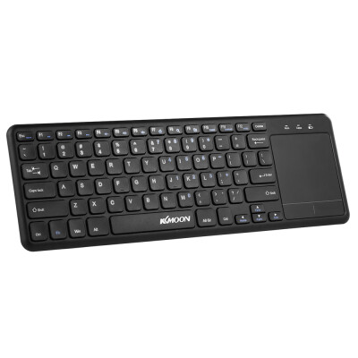 

KKmoon 24GHz Wireless Touch Keyboard with Multi-touch Touchpad for Android TV BOX Notebook Laptop Smart TV