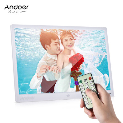 

Andoer 13" LED Digital Photo Frame Screen Desktop Album Display Image 1080P MP4 Video MP3 Audio TXT eBook Clock Calendar 1280 8