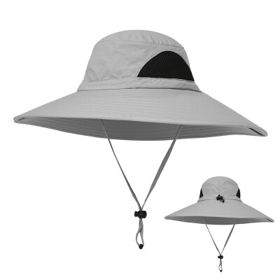 

Outdoor Hat Wide Brim Breathable Hunting Fishing Safari Sun Hat Cap